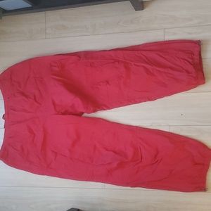 Polo Sport Ralph Lauren Vintage Size L Red Ski Pants